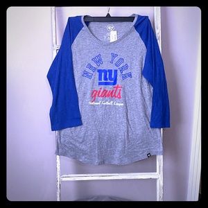 Brand 47 New York Giants Long Sleeve Shirt Women’s
